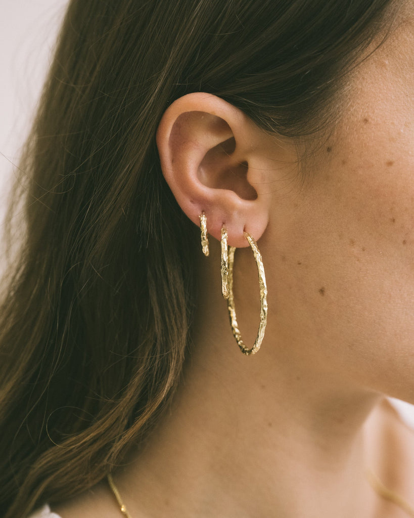 Earring Foil Tori Gold - Things I Like Things I Love