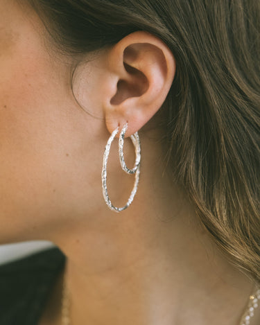 Earring Foil Tori Silver - Things I Like Things I Love