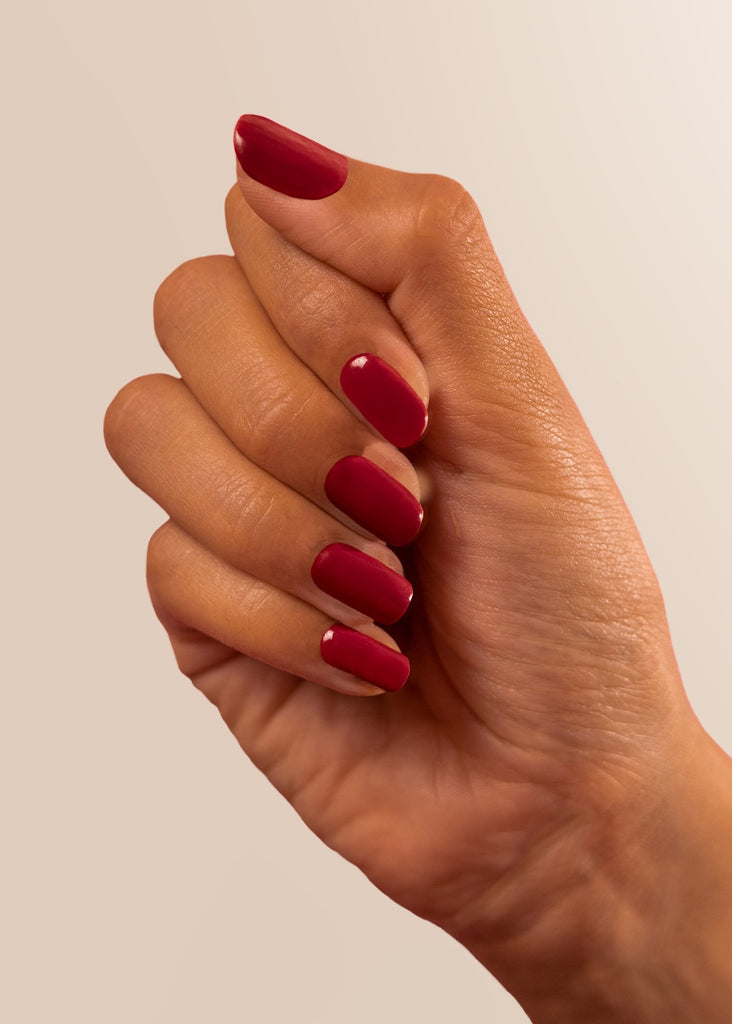 Gimeau Gel Nail Sticker - Red is More - Things I Like Things I Love