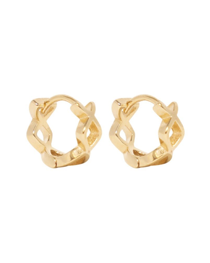 Goldfilled Earrings XOXO - Things I Like Things I Love