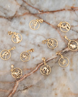 Goldgefüllte Halskette mit Sternzeichen-Charm