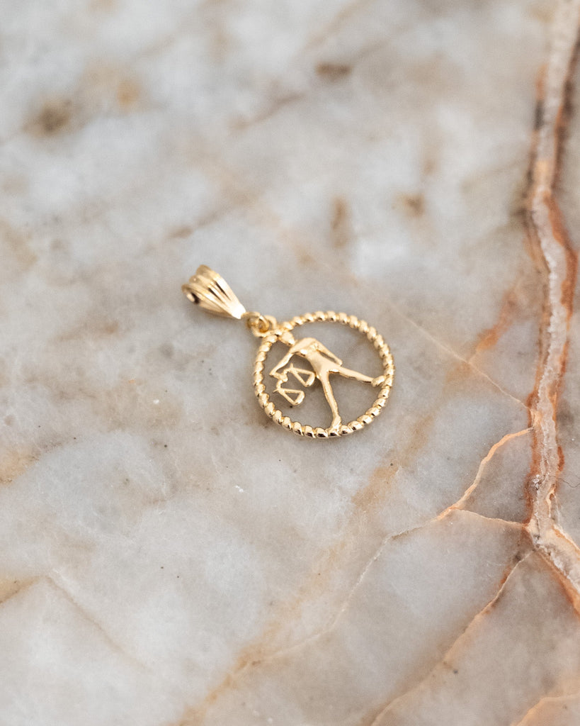 Goldfilled Necklace Charm Zodiac - Things I Like Things I Love