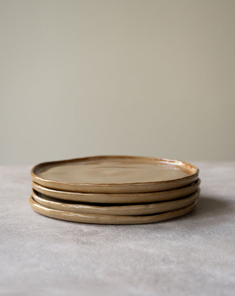 Handmade Breakfast Plate Serpa Mustard - Things I Like Things I Love
