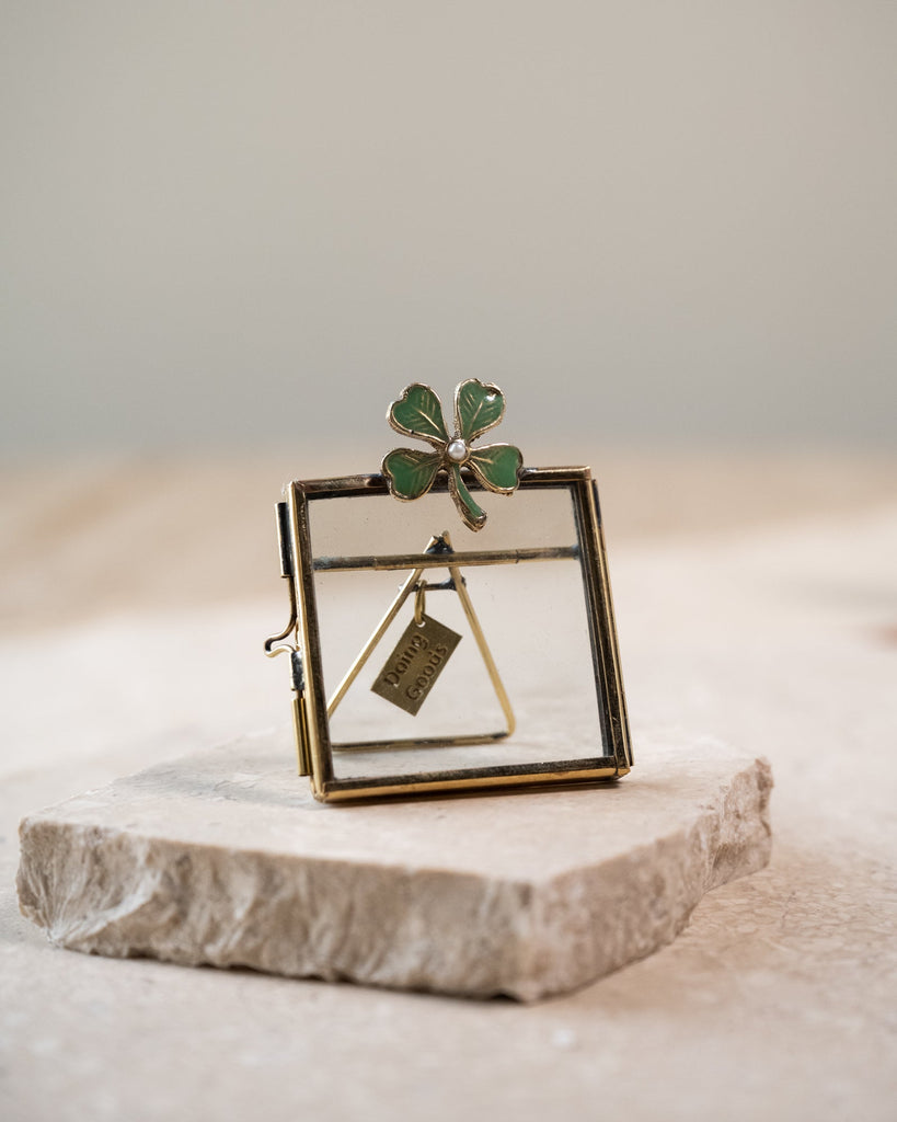 Handmade Mini Frame Lucky Clover - Things I Like Things I Love