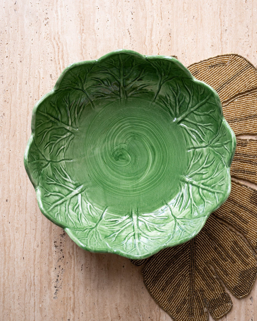 Handmade Salad Bowl Leaf - Things I Like Things I Love