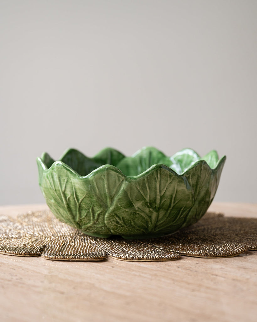 Handmade Salad Bowl Leaf - Things I Like Things I Love