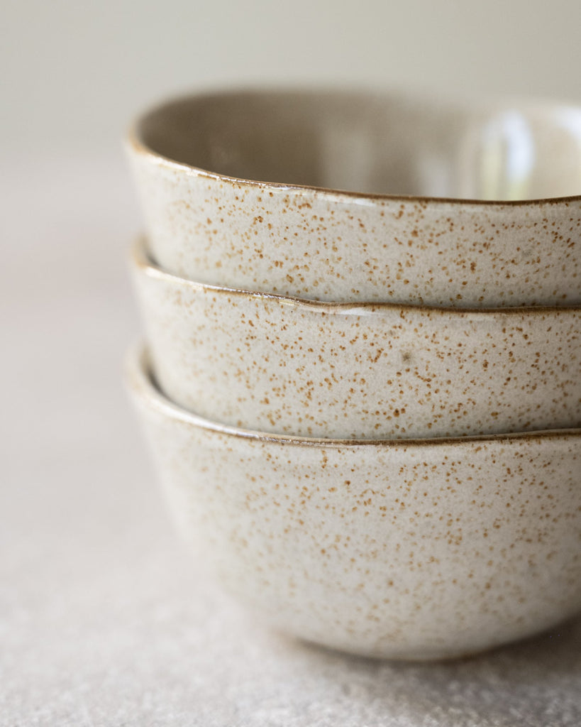 Handmade Small Bowl Serpa Beige - Things I Like Things I Love