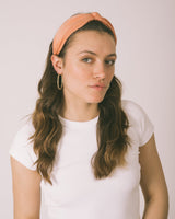 Headband Allison Knot Orange