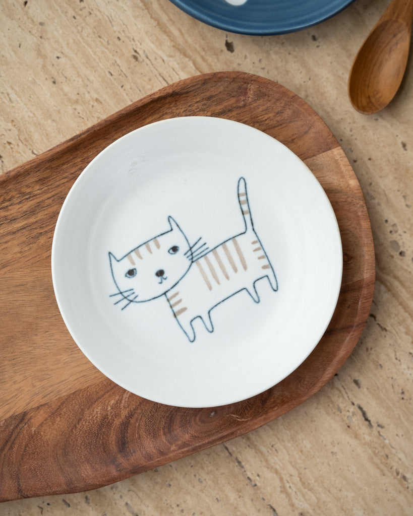 Mini Plate Cat Neko Maruke - Things I Like Things I Love