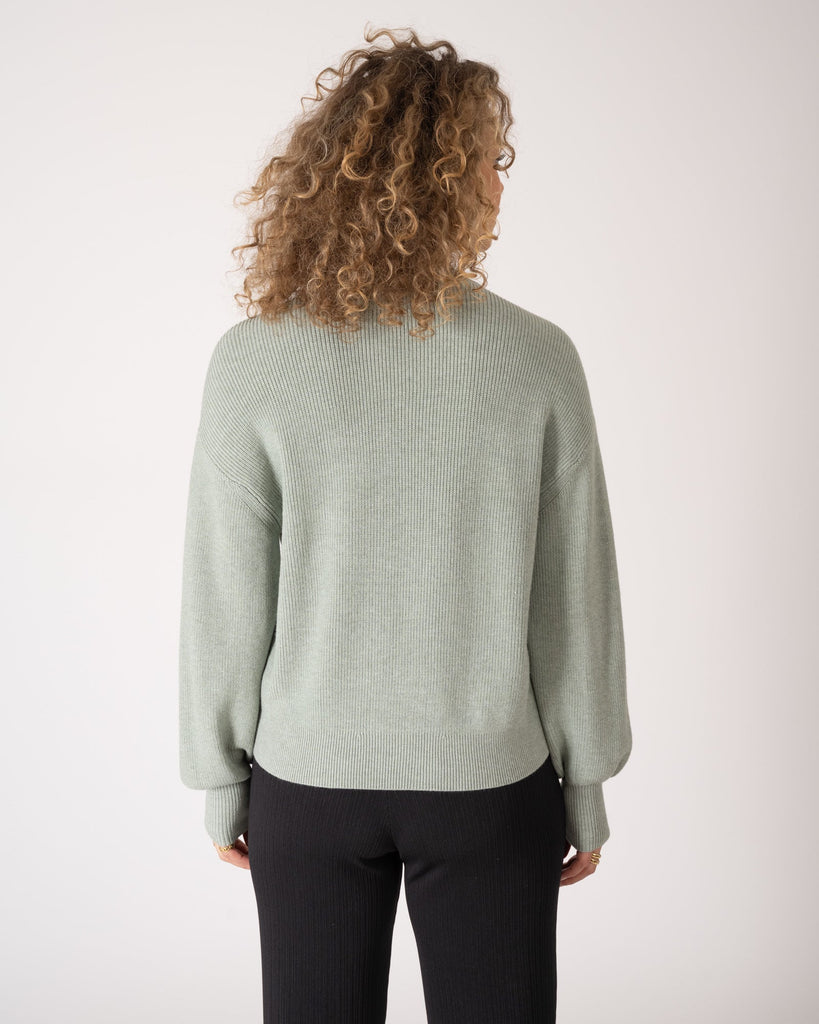MSCH Acentia Rachelle Pullover Green Milieu Melange - Things I Like Things I Love
