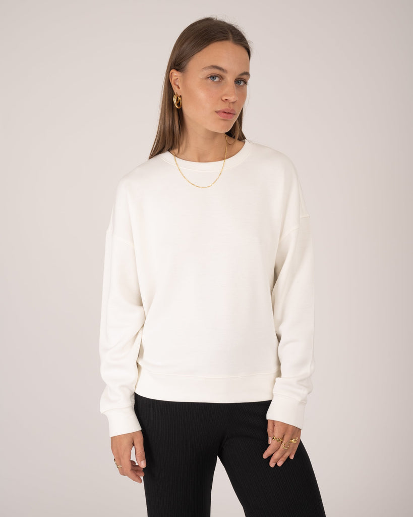 MSCH Ima Sweatshirt Egret - Things I Like Things I Love