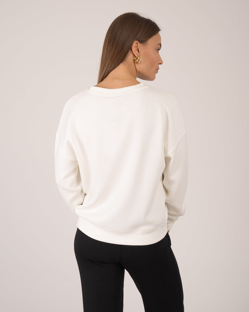 MSCH Ima Sweatshirt Egret - Things I Like Things I Love