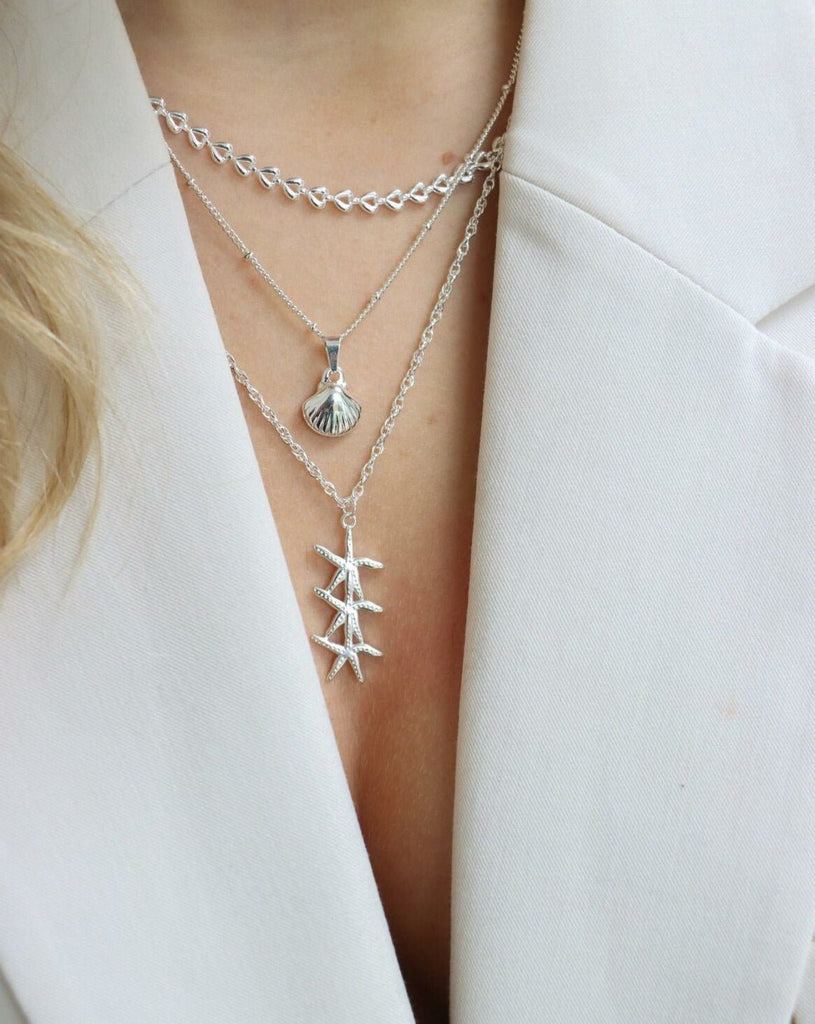 Necklace Silver You're My Seastar - Things I Like Things I Love