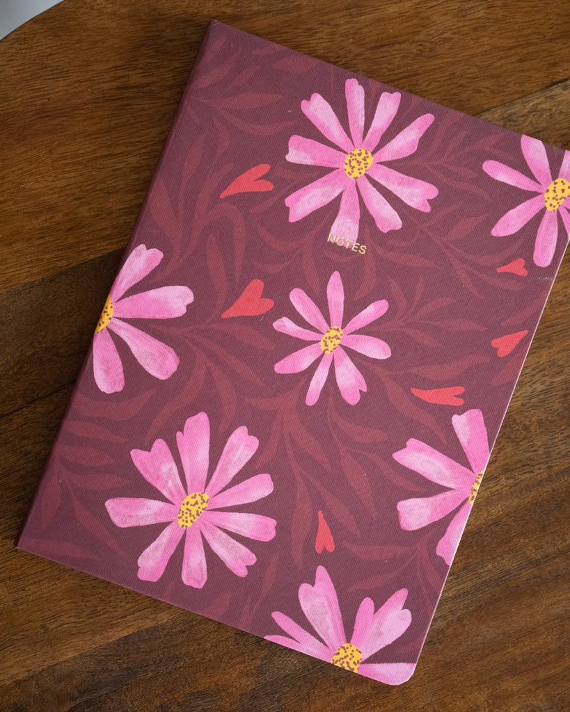 Notebook Flowers - Things I Like Things I Love