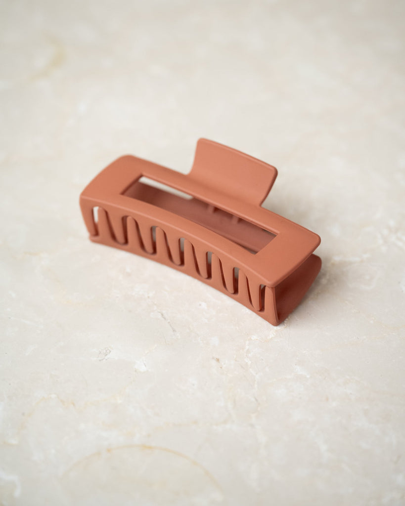 Rectangle Claw Clip Matte - Things I Like Things I Love