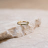 Ring Gold Zirkonia Green - Things I Like Things I Love