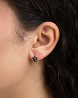 TILTIL Einzeln Ohrring Vergoldet Klein Blumen Rückseite