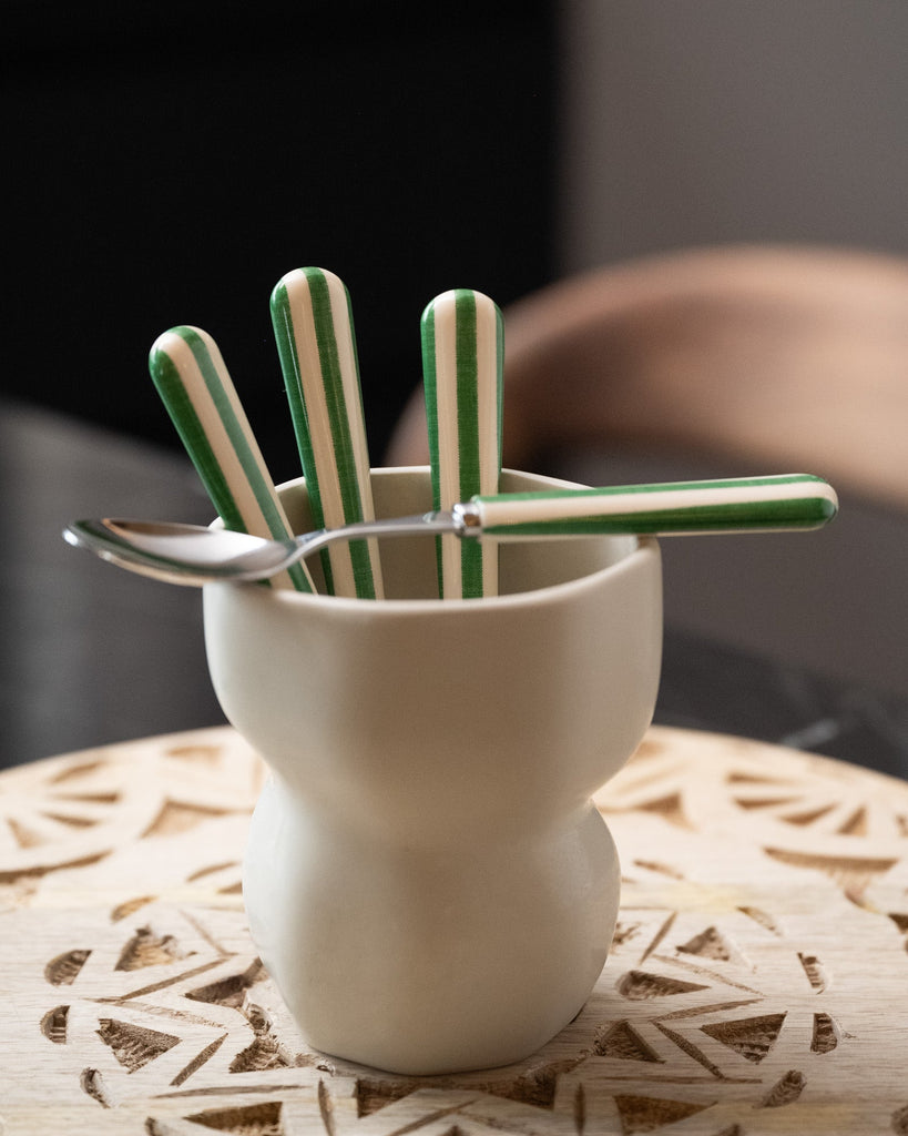 Spoon Stripe Green - Things I Like Things I Love