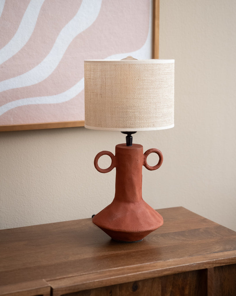 Table Lamp Bivio + Shade Sendai Sand - Things I Like Things I Love