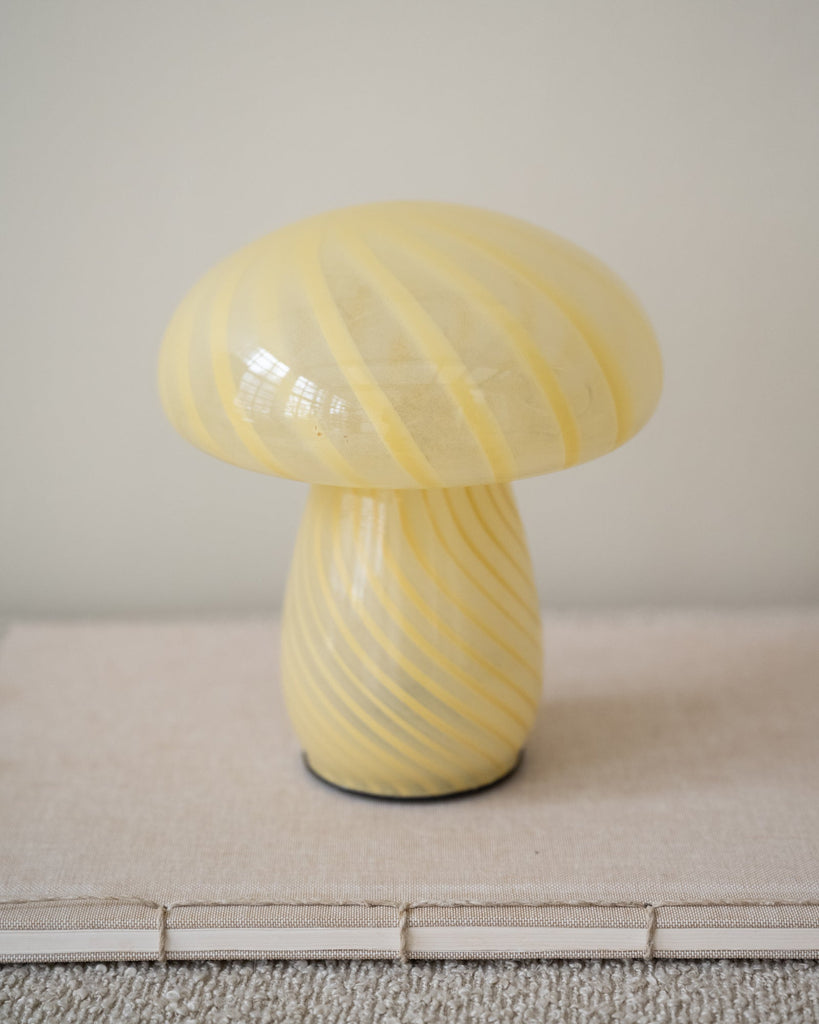 Table Lamp Mushroom Light Yellow - Things I Like Things I Love
