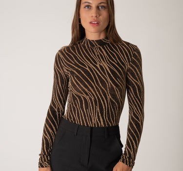 TILTIL Amilla Body Zebra Glitter Gold - Things I Like Things I Love