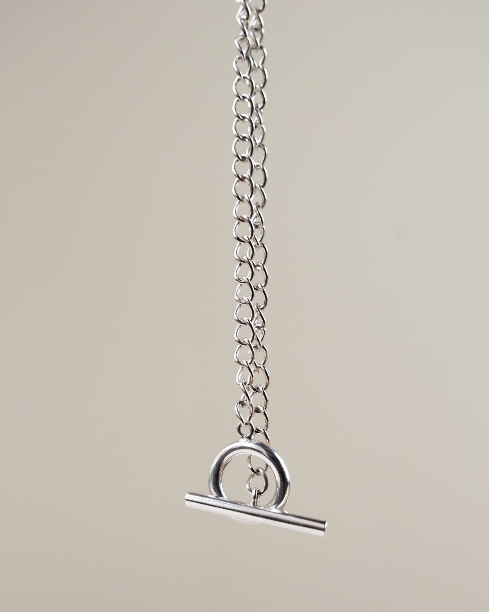 Chunky silver choker discount