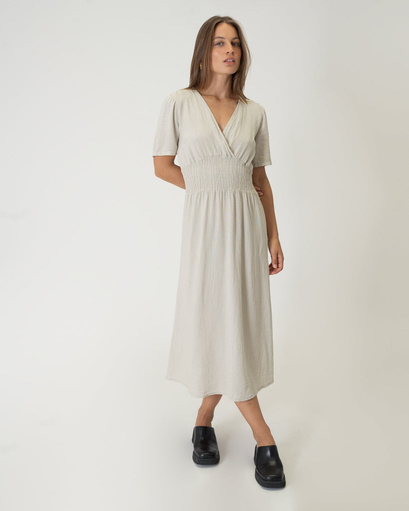 TILTIL Fenna Dress Linen Beige - Things I Like Things I Love