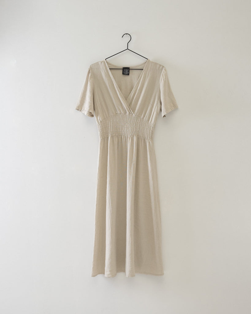 TILTIL Fenna Dress Linen Beige - Things I Like Things I Love