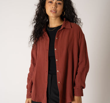 TILTIL Heidi Blouse Wine One Size - Things I Like Things I Love