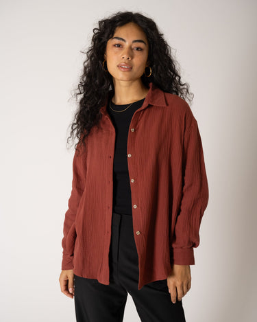 TILTIL Heidi Blouse Wine One Size - Things I Like Things I Love