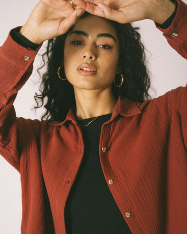 TILTIL Heidi Blouse Wine One Size - Things I Like Things I Love