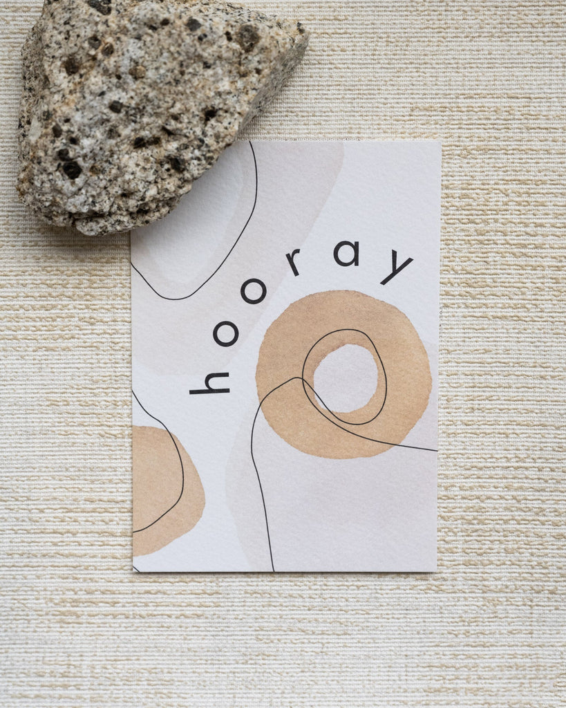TILTIL Hooray Postcard + Envelope - Things I Like Things I Love
