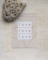 TILTIL Liebe Liebe Liebe Postkarte