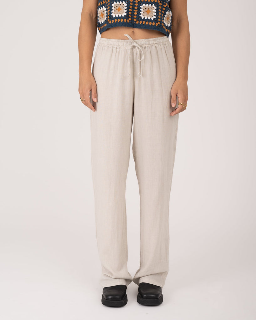 TILTIL Mailey Linen Pants Beige - Things I Like Things I Love