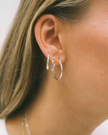 TILTIL Mira Hoop Silver - Things I Like Things I Love