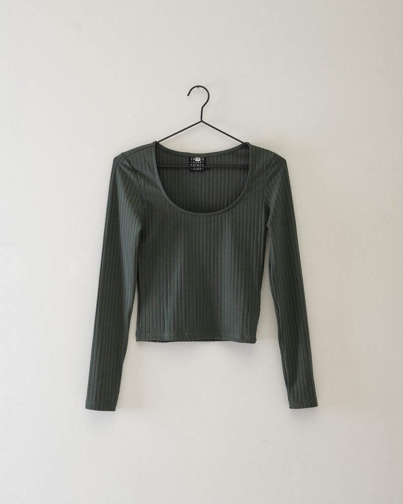 TILTIL Misu Top Forest Green - Things I Like Things I Love