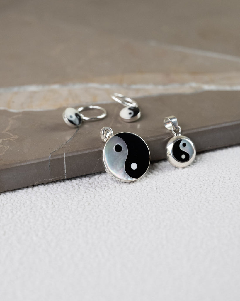 TILTIL Necklace Charm Yin Yang Silver - Things I Like Things I Love