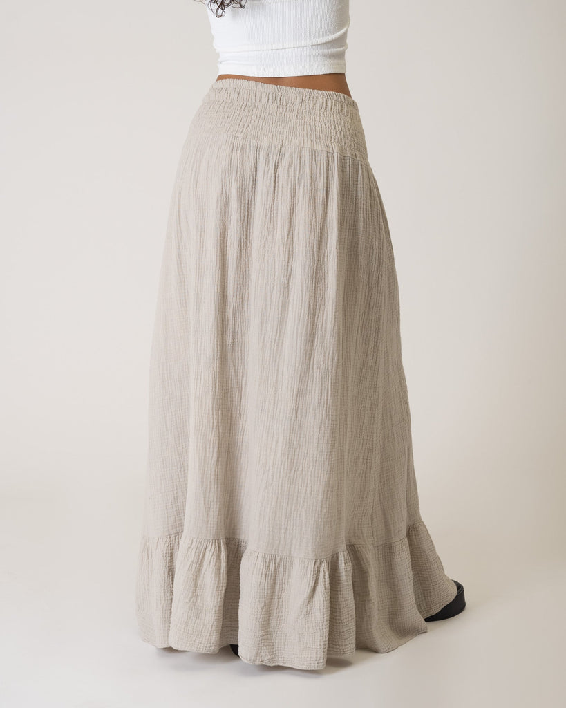 TILTIL Robbie Skirt Hydro Beige One Size - Things I Like Things I Love