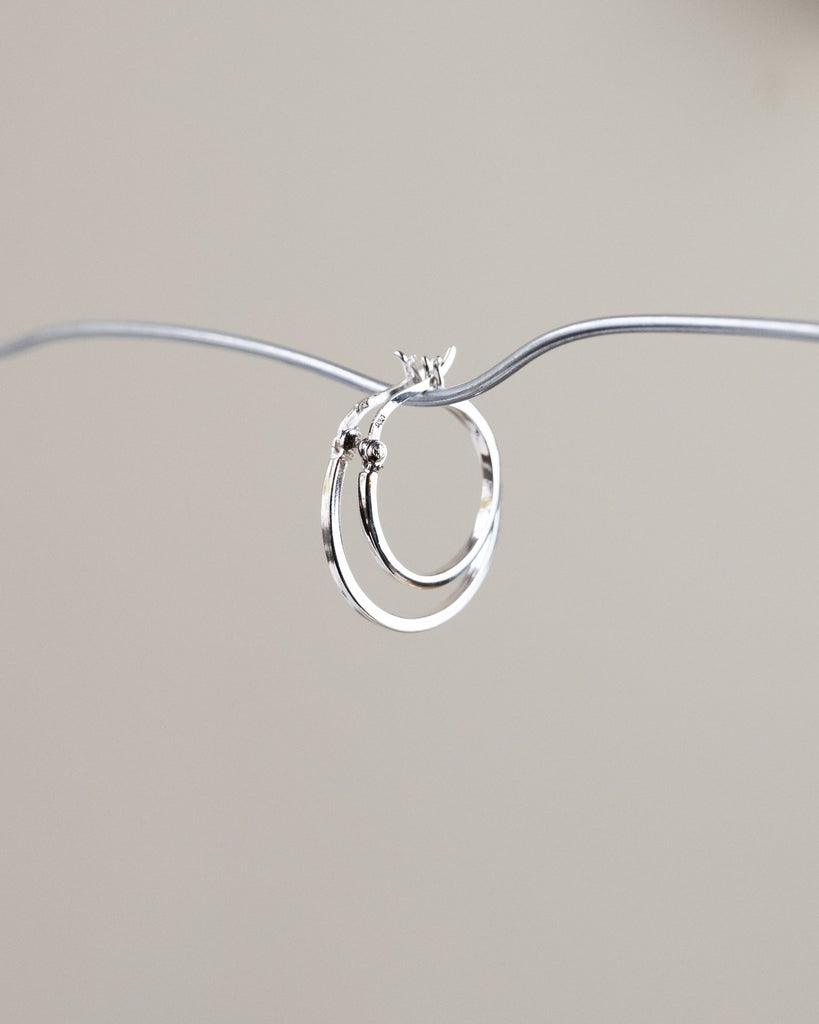 TILTIL Square Classic Hoop Silver - Things I Like Things I Love
