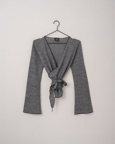 TILTIL Willy Wrap Flare Grey Melange - Things I Like Things I Love