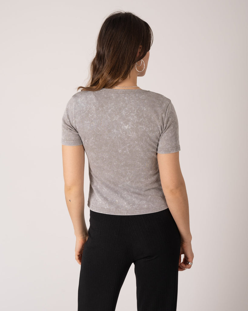 Tun Tee Washed Light Grey One Size - Things I Like Things I Love
